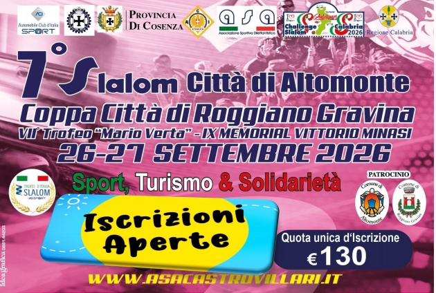7° Slalom Città di Altomonte